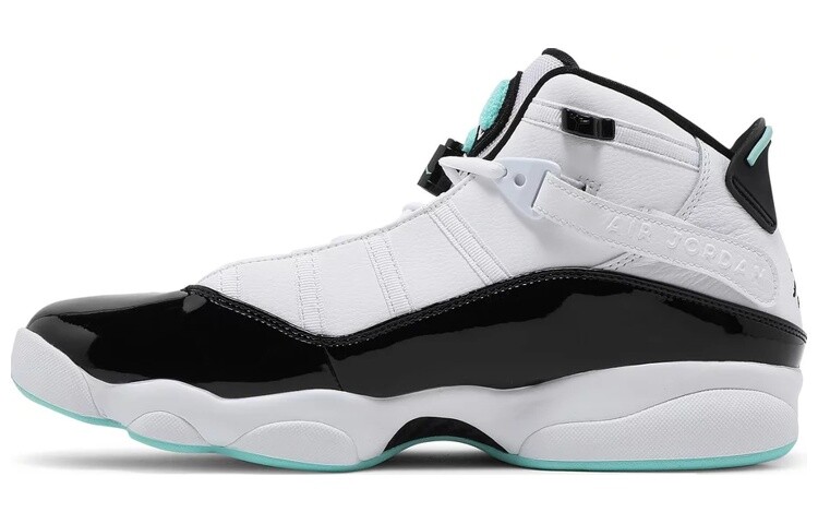 Кроссовки Jordan Air Jordan 6 Rings Vintage Basketball Unisex, белый/черный 
Кроссовки Jordan Air Jordan 6 Rings Vintage Basketball Unisex, белый/черный