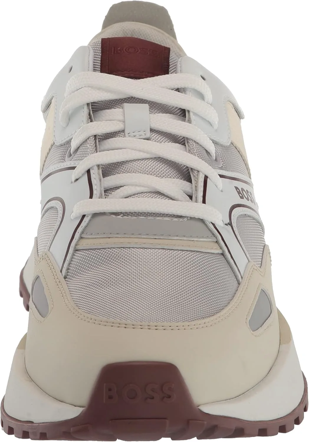 Мужские кроссовки BOSS с цветными блоками и шнуровкой
Мужские кроссовки BOSS с цветными блоками и шнуровкой