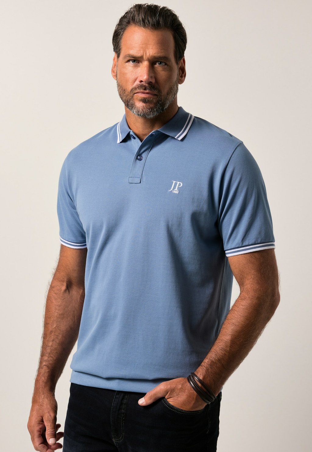 Поло JP1880, цвет Denim Blue
Поло JP1880, цвет Denim Blue