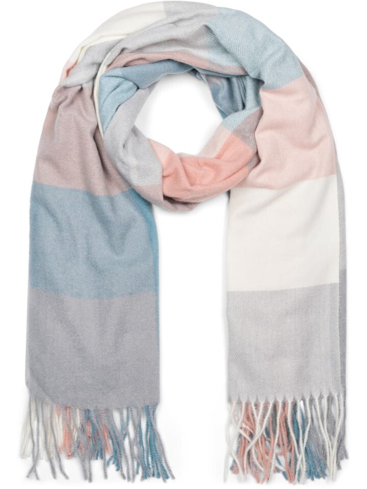 Шарф styleBREAKER, цвет blau/grau/rose 
Шарф styleBREAKER, цвет blau/grau/rose