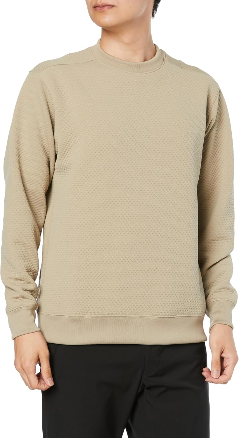 Мужская стеганая футболка Mizuno Breath Thermo Ripple с круглым вырезом, с длинным рукавом, влагоотводящая, теплосохраняющая, B2MCA511, мокко бежевый
Мужская стеганая футболка Mizuno Breath Thermo Ripple с круглым вырезом, с длинным рукавом, влагоотводящая, теплосохраняющая, B2MCA511, мокко бежевый