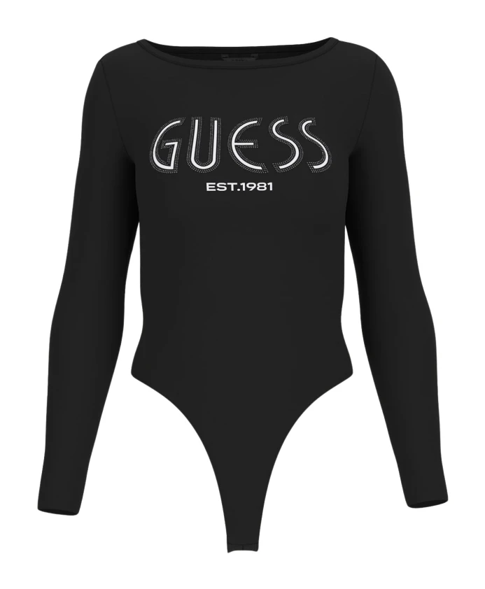 Черная футболка с длинными рукавами и логотипом. Guess, черный
Черная футболка с длинными рукавами и логотипом. Guess, черный