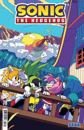 Sonic the Hedgehog #78 Cover A Fonseca (I.D.W.)
Sonic the Hedgehog #78 Cover A Fonseca (I.D.W.)