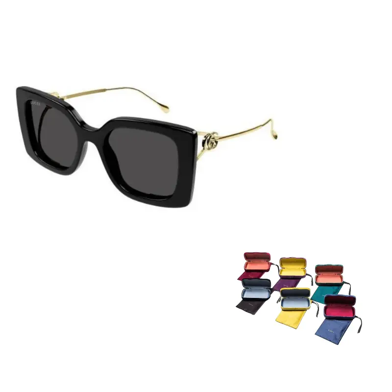 GUCCI Солнцезащитные очки квадратной формы, Black
GUCCI Солнцезащитные очки квадратной формы, Black