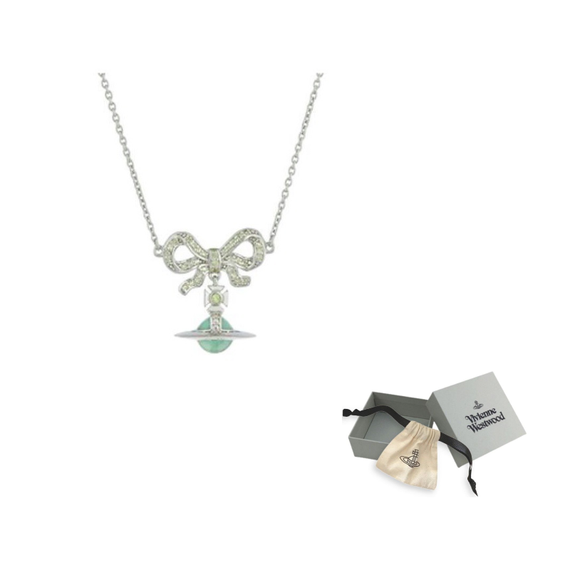 Vivienne Westwood Колье для женщин Silver/Green
Vivienne Westwood Колье для женщин Silver/Green