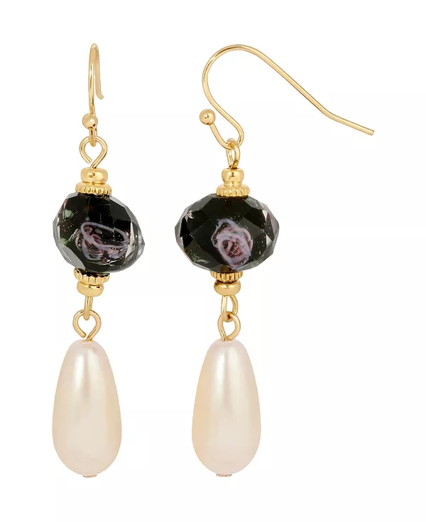 Серьги-Подвески с хрустальными цветами и искусственным жемчугом 2028, black
Серьги-Подвески с хрустальными цветами и искусственным жемчугом 2028, black