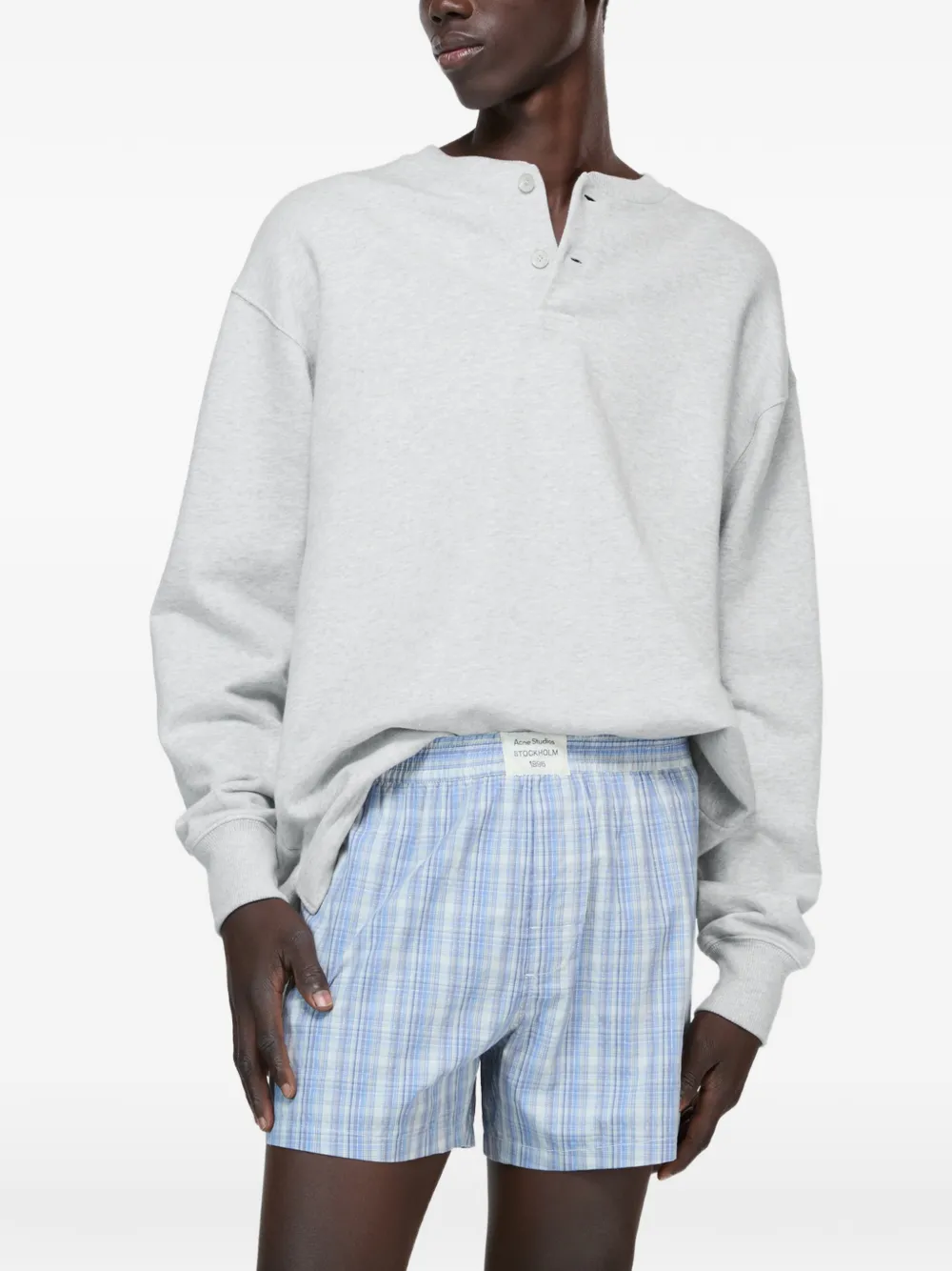 Свитшот с вышитым логотипом Acne Studios, серый
Свитшот с вышитым логотипом Acne Studios, серый