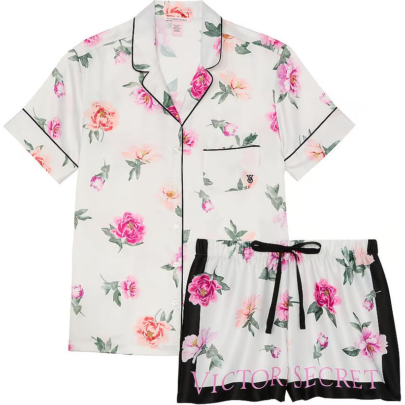 Victoria's Secret Пижамный комплект женский белый
Victoria's Secret Пижамный комплект женский белый