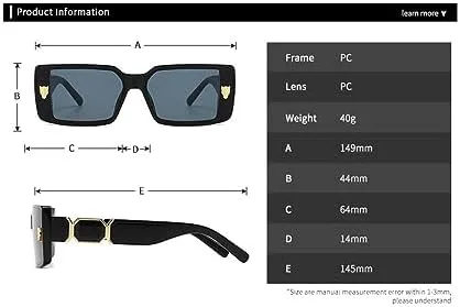 Маленькие прямоугольные мужские солнцезащитные очки в стиле ретро для женщин, винтажные дорожные солнцезащитные очки с защитой от УФ-излучения UV400 MTZJH, Green
Маленькие прямоугольные мужские солнцезащитные очки в стиле ретро для женщин, винтажные дорожные солнцезащитные очки с защитой от УФ-излучения UV400 MTZJH, Green