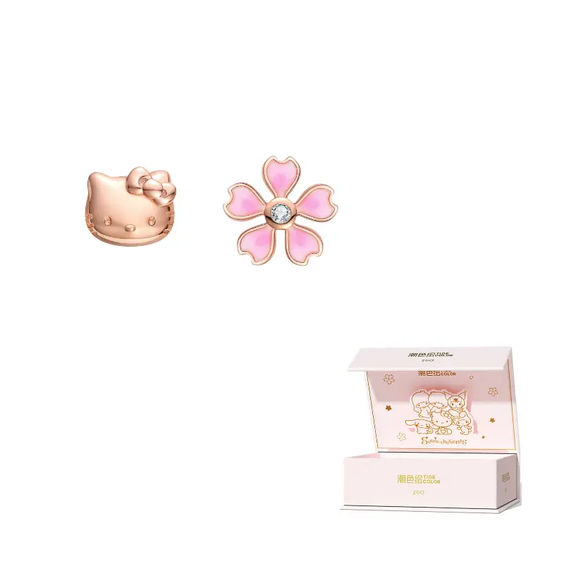 Sanrio Серьги-гвоздики S925 серебро асимметричные женские розовые
Sanrio Серьги-гвоздики S925 серебро асимметричные женские розовые