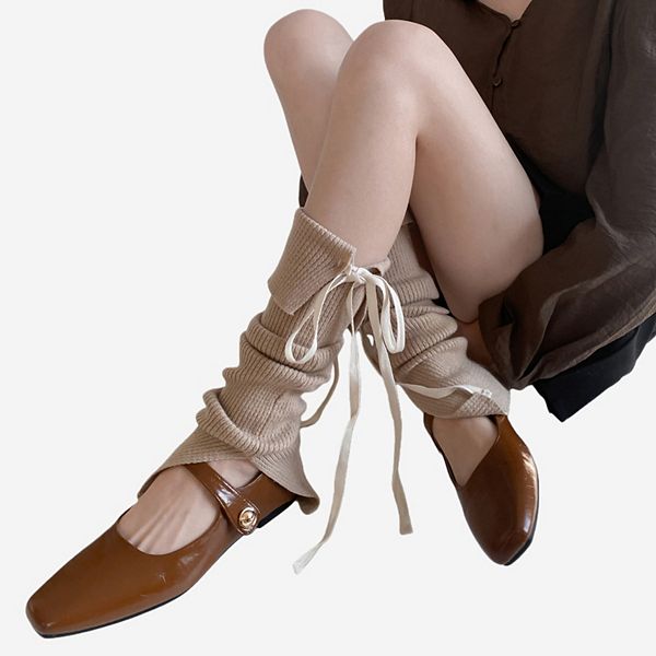 Вязаные гетры с регулируемой лентой, мягкая эластичная текстура и свободный фасон Anna-Kaci, Khaki
Вязаные гетры с регулируемой лентой, мягкая эластичная текстура и свободный фасон Anna-Kaci, Khaki