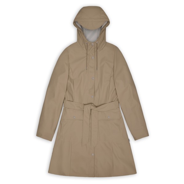 Женская длинная куртка-дождевик w3 Rains, бежевый
Женская длинная куртка-дождевик w3 Rains, бежевый