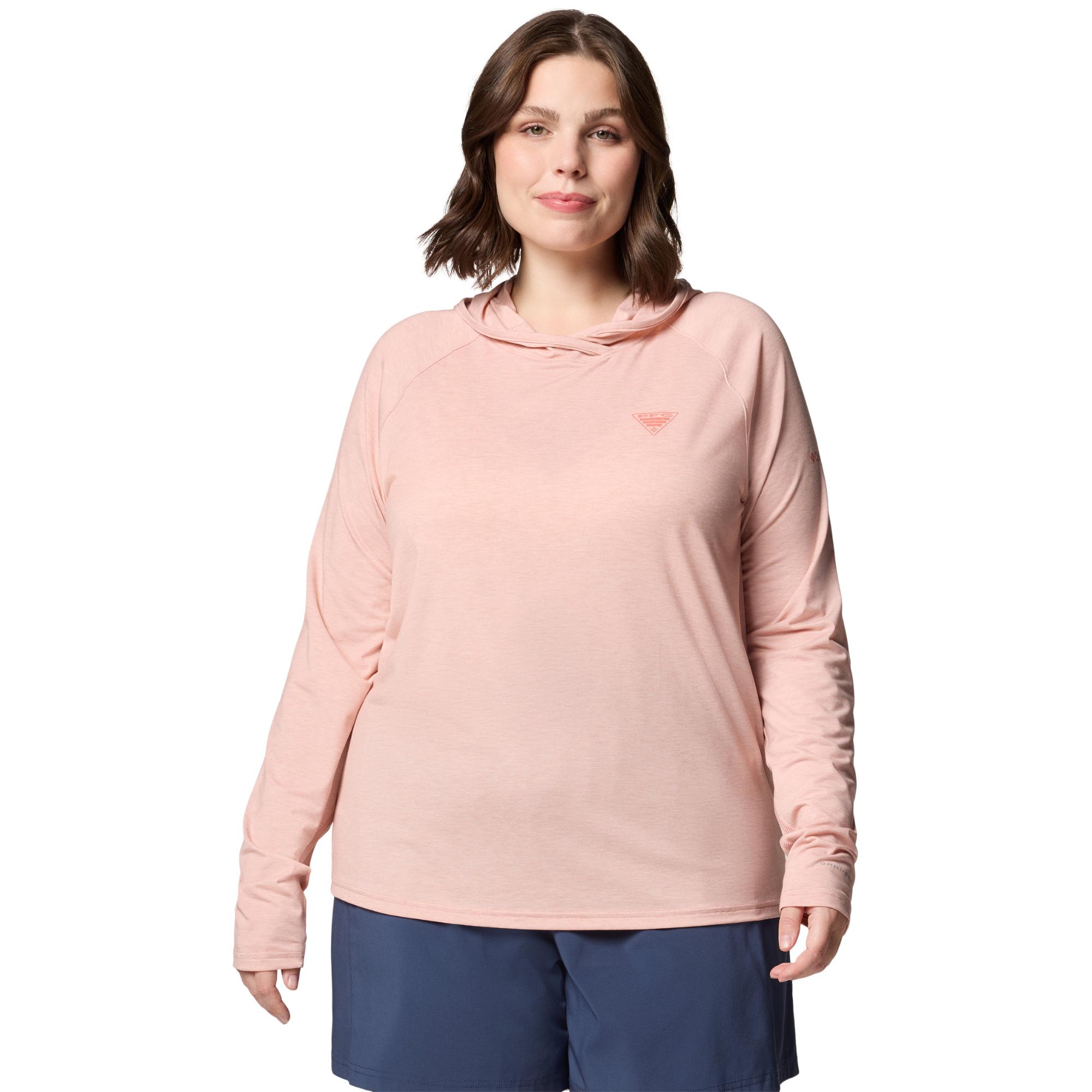 Женская толстовка PFG Uncharted больших размеров Columbia, Faux Pink Heather
Женская толстовка PFG Uncharted больших размеров Columbia, Faux Pink Heather