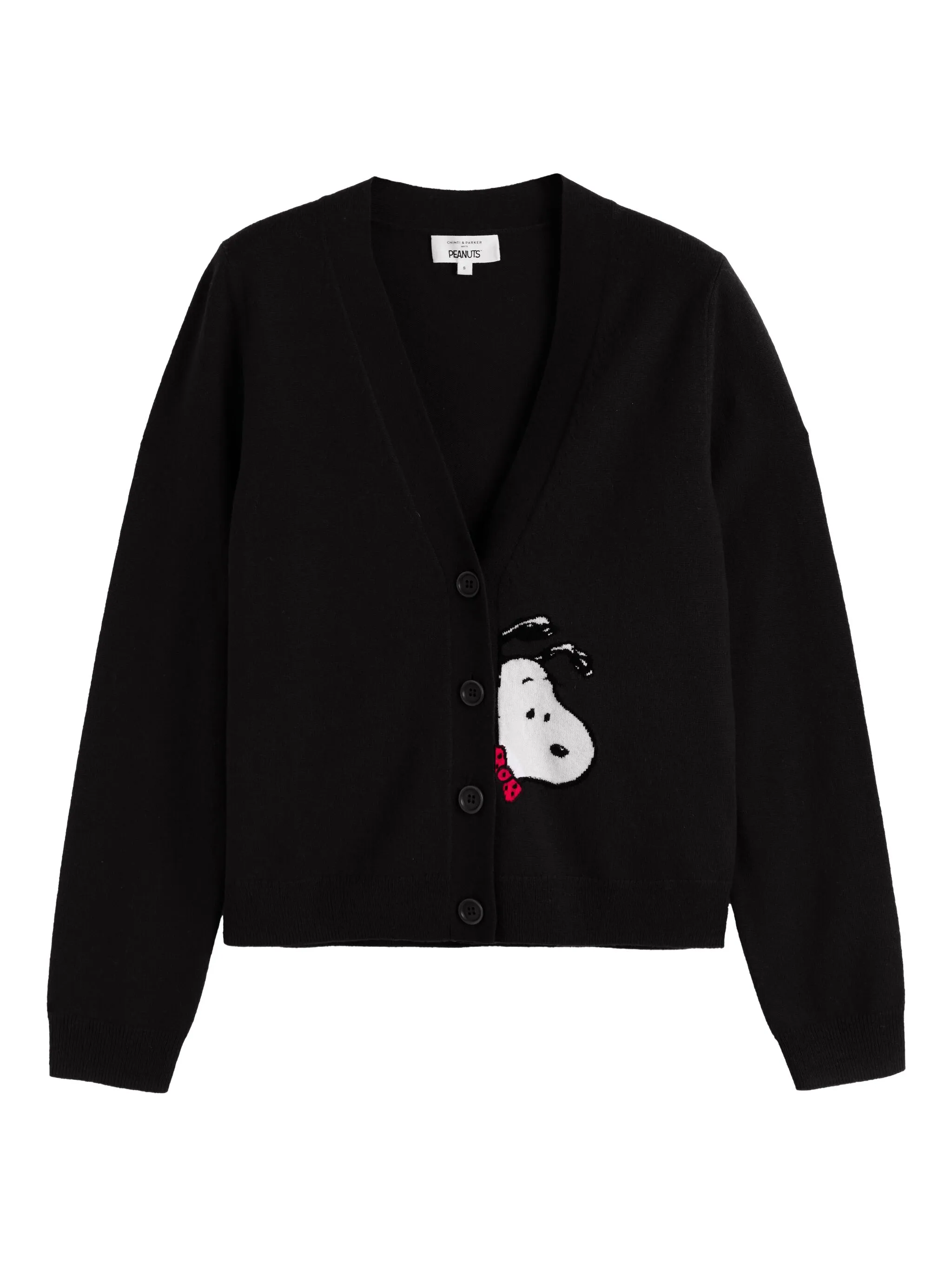 Кардиган Snoopy Peekabow Chinti & Parker, черный
Кардиган Snoopy Peekabow Chinti & Parker, черный
