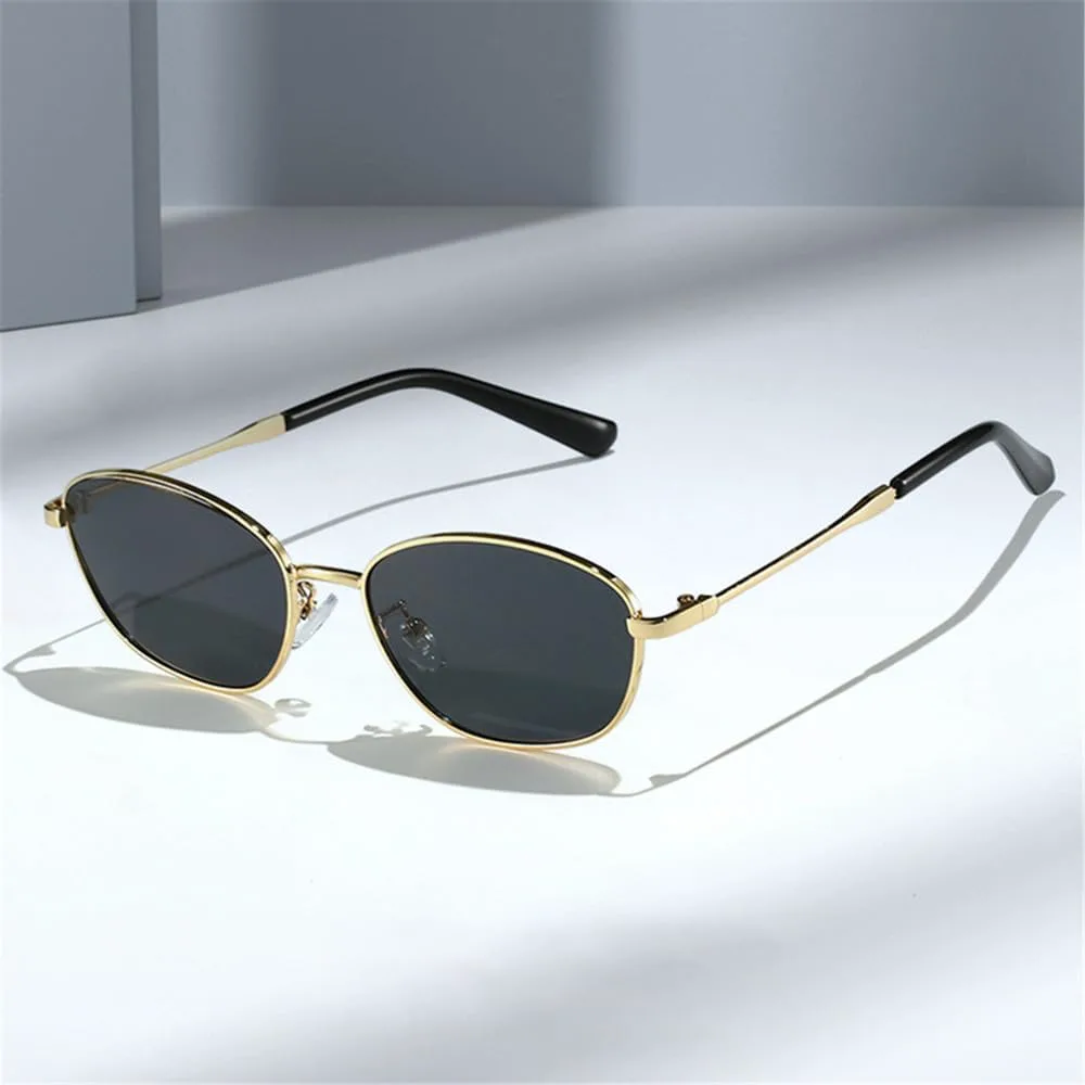 Солнцезащитные очки UV400 с металлическим градиентом "кошачий глаз" для женщин и мужчин, для бега и занятий спортом на открытом воздухе UYPTK, Golden Dark Green
Солнцезащитные очки UV400 с металлическим градиентом "кошачий глаз" для женщин и мужчин, для бега и занятий спортом на открытом воздухе UYPTK, Golden Dark Green