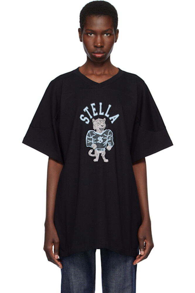 Футболка с талисманом «Черный леопард» Stella McCartney
Футболка с талисманом «Черный леопард» Stella McCartney