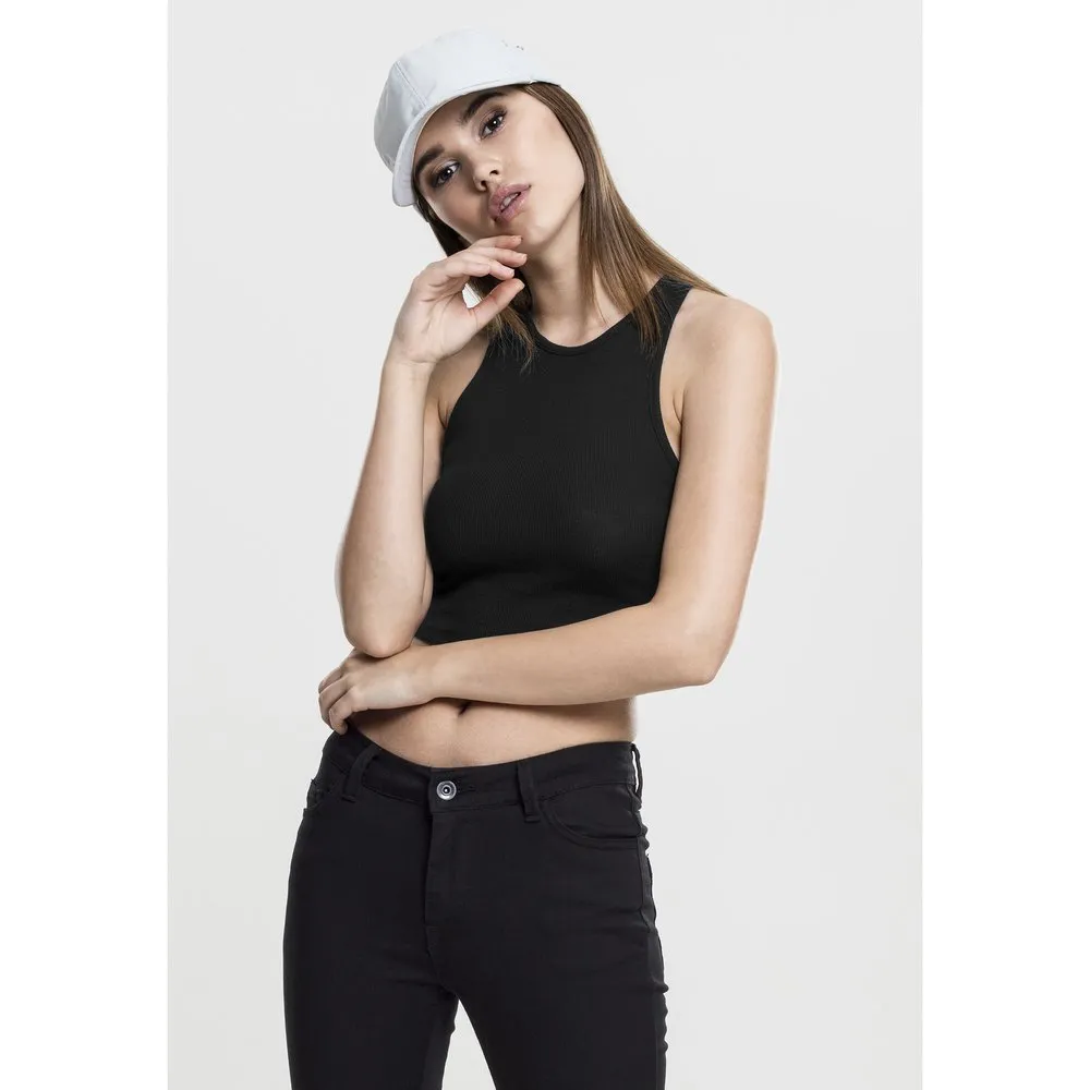 Футболка без рукавов Urban Classics Rib Crop Top, черный
Футболка без рукавов Urban Classics Rib Crop Top, черный