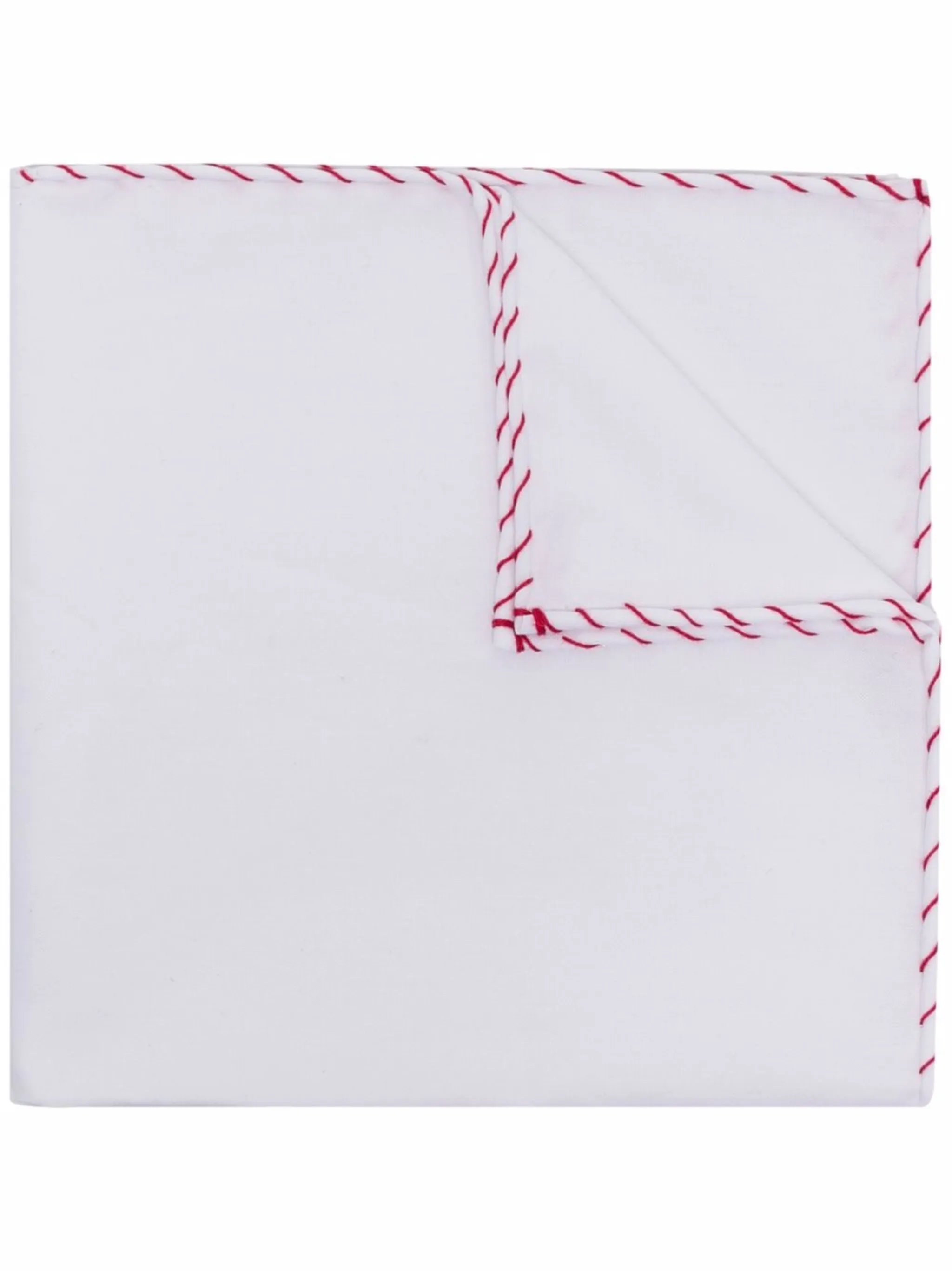 Платок с декоративной строчкой Brunello Cucinelli, белый
Платок с декоративной строчкой Brunello Cucinelli, белый