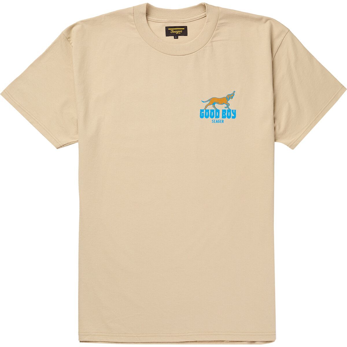 Футболка Good boy Seager Co., цвет cream
Футболка Good boy Seager Co., цвет cream