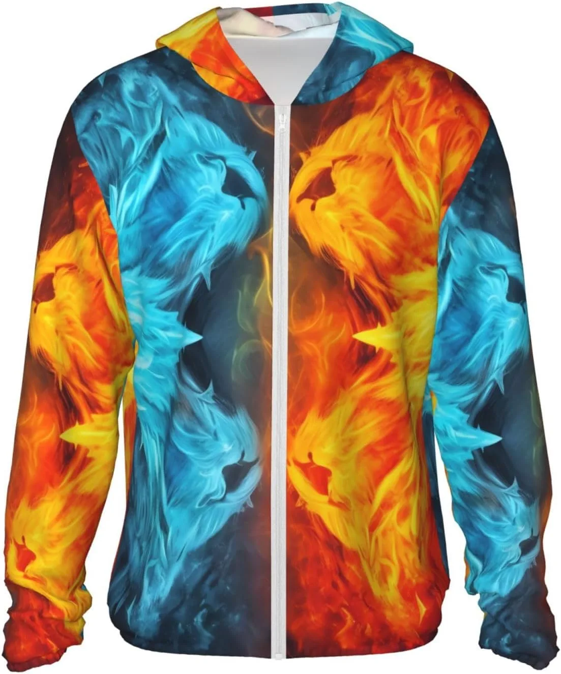 Мужская толстовка с капюшоном UPF 50+ для защиты от солнца, на молнии, с принтом Fire vs ice FHEBNDS
Мужская толстовка с капюшоном UPF 50+ для защиты от солнца, на молнии, с принтом Fire vs ice FHEBNDS