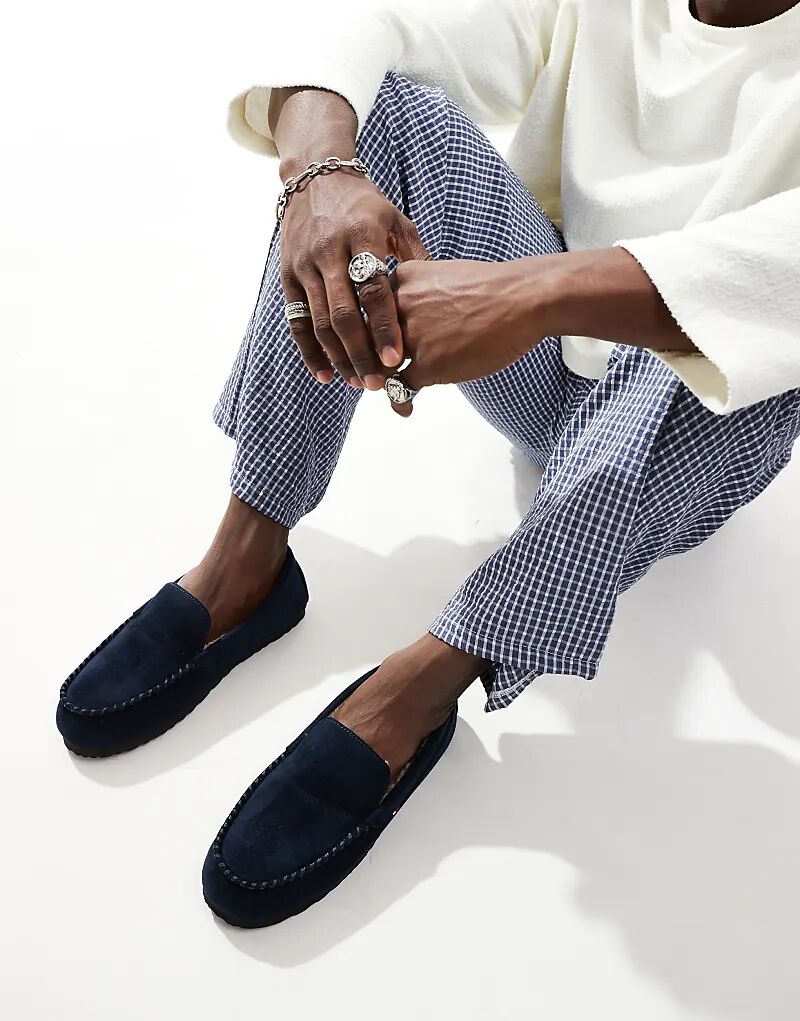 Мокасины замшевые тапочки темно-синего цвета Tommy Hilfiger
Мокасины замшевые тапочки темно-синего цвета Tommy Hilfiger