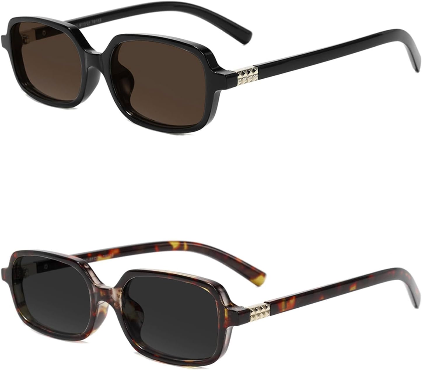 Солнцезащитные очки Slocyclub квадратной формы для женщин и мужчин, ретро-очки прямоугольной формы, модные солнцезащитные очки в винтажном стиле, Black/Brown Lens and Whiskey Tortoise/Grey Lens
Солнцезащитные очки Slocyclub квадратной формы для женщин и мужчин, ретро-очки прямоугольной формы, модные солнцезащитные очки в винтажном стиле, Black/Brown Lens and Whiskey Tortoise/Grey Lens