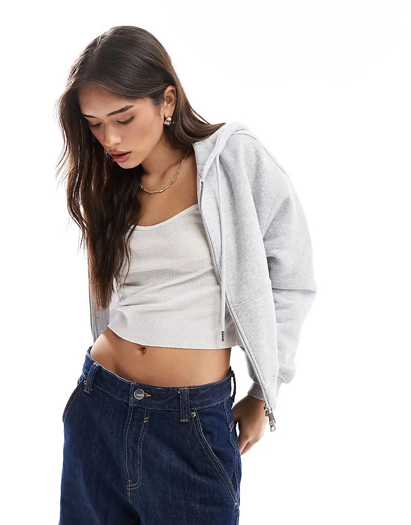 Толстовка Cotton On Classic с капюшоном на молнии из флиса серого меланжевого цвета
Толстовка Cotton On Classic с капюшоном на молнии из флиса серого меланжевого цвета