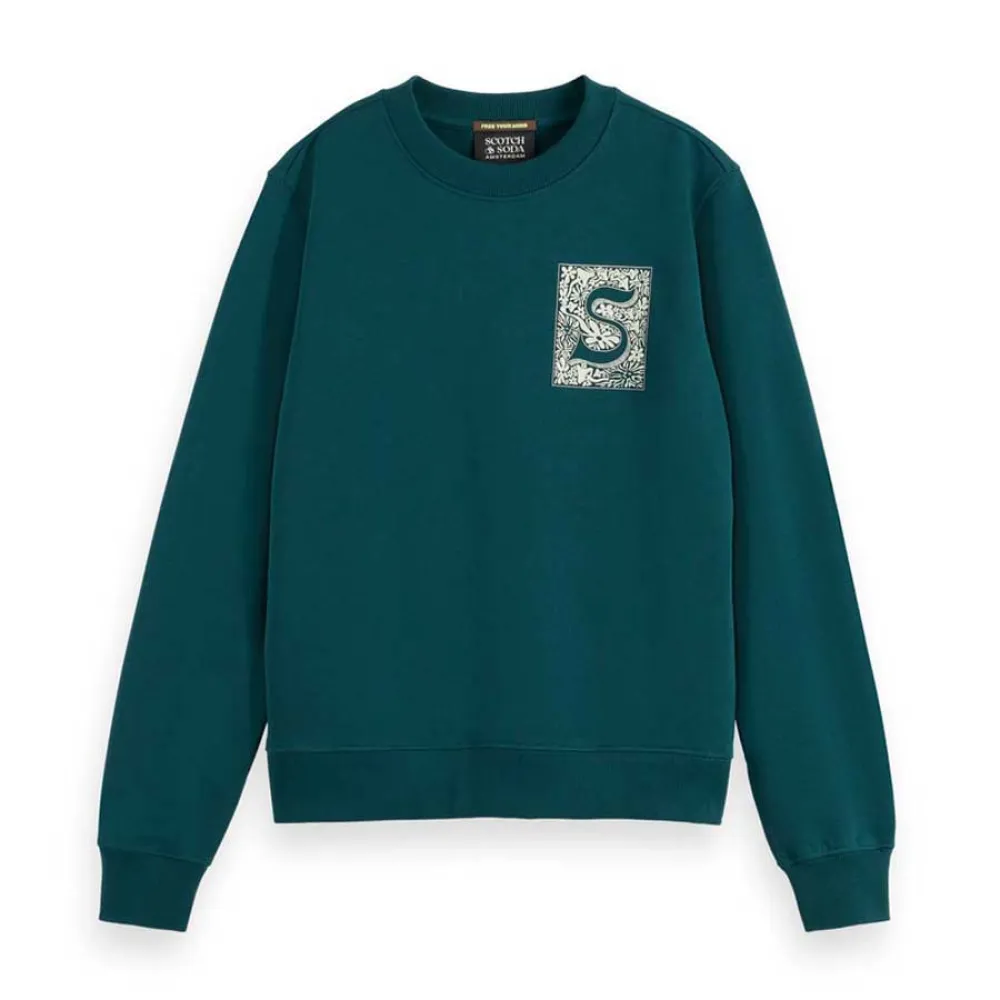 Толстовка Scotch & Soda 178168, зеленый
Толстовка Scotch & Soda 178168, зеленый