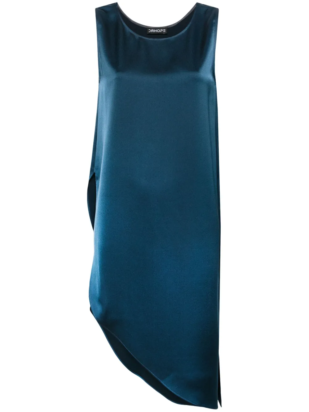 Блузка асимметричного кроя без рукавов DRHOPE, синий
Блузка асимметричного кроя без рукавов DRHOPE, синий