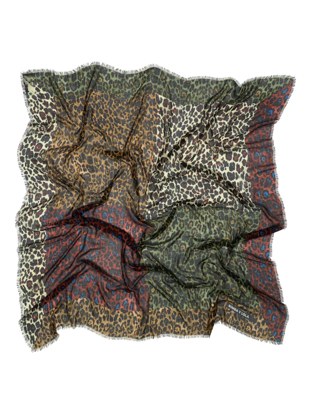 Платок с леопардовым принтом Bimba Y Lola, коричневый
Платок с леопардовым принтом Bimba Y Lola, коричневый
