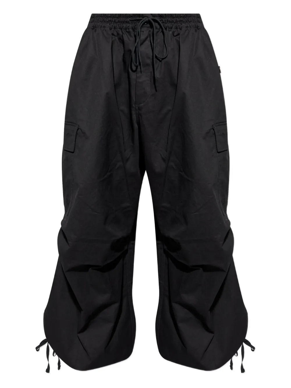 Брюки карго с кулиской Y-3, черный
Брюки карго с кулиской Y-3, черный