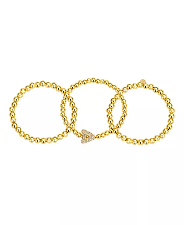 Набор браслетов-бусин с кубическим цирконием и пузырчатой отделкой Unwritten, a
Набор браслетов-бусин с кубическим цирконием и пузырчатой отделкой Unwritten, a