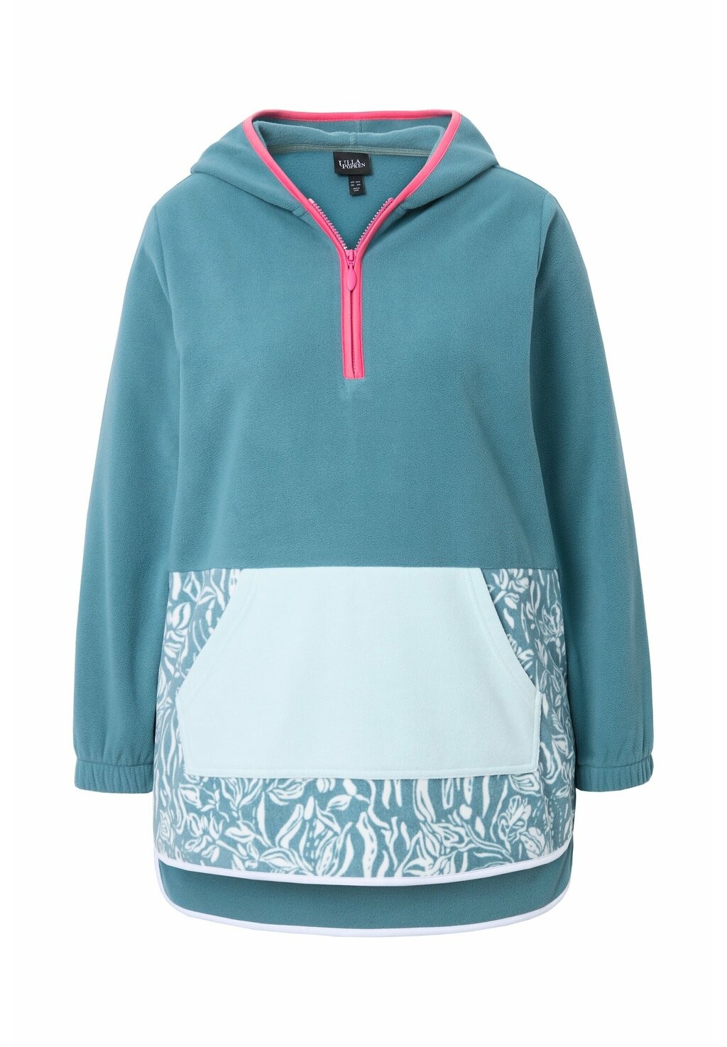 Толстовка с капюшоном Ulla Popken, светло-зеленый
Толстовка с капюшоном Ulla Popken, светло-зеленый