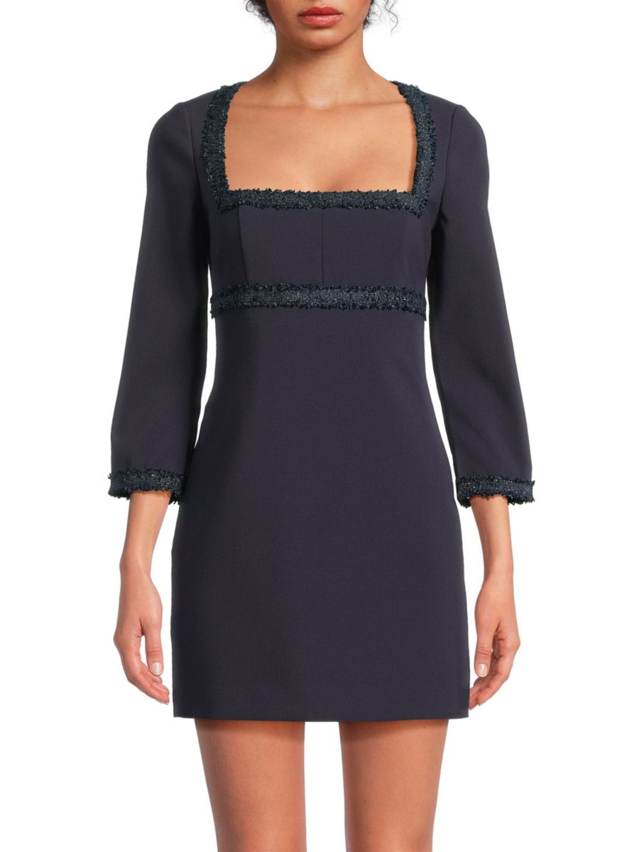 Мини-платье Marlou с декорированной отделкой Likely, темно-синий 
Мини-платье Marlou с декорированной отделкой Likely, темно-синий