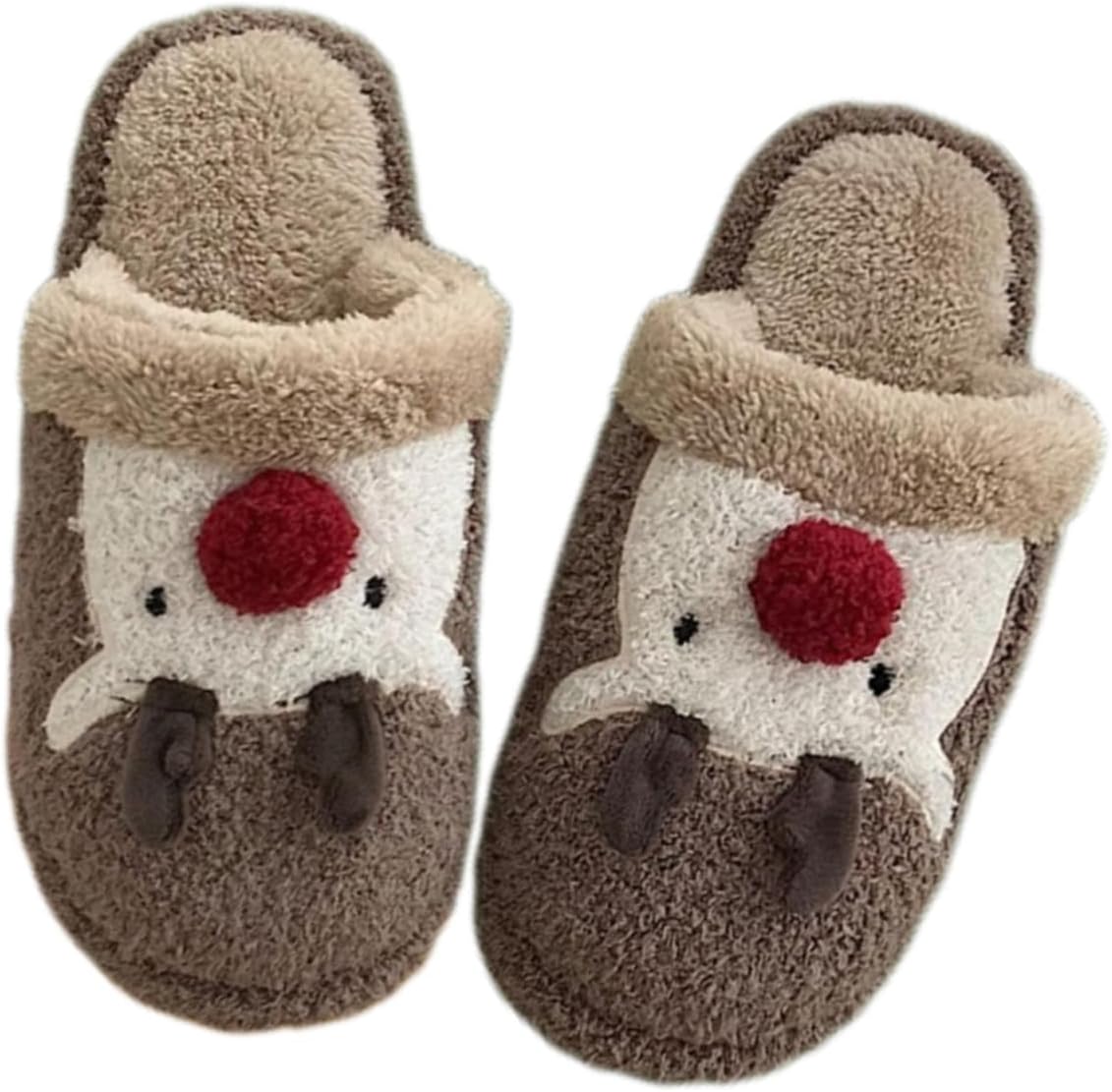 Рождественские тапочки для женщин и мужчин, милые мультяшные Санта-Клаус и олени, тапочки с памятью формы, уютные плюшевые теплые тапочки без застежки для дома, для улицы, рождественские подарки V Opxin, Brown Reindeer
Рождественские тапочки для женщин и мужчин, милые мультяшные Санта-Клаус и олени, тапочки с памятью формы, уютные плюшевые теплые тапочки без застежки для дома, для улицы, рождественские подарки V Opxin, Brown Reindeer