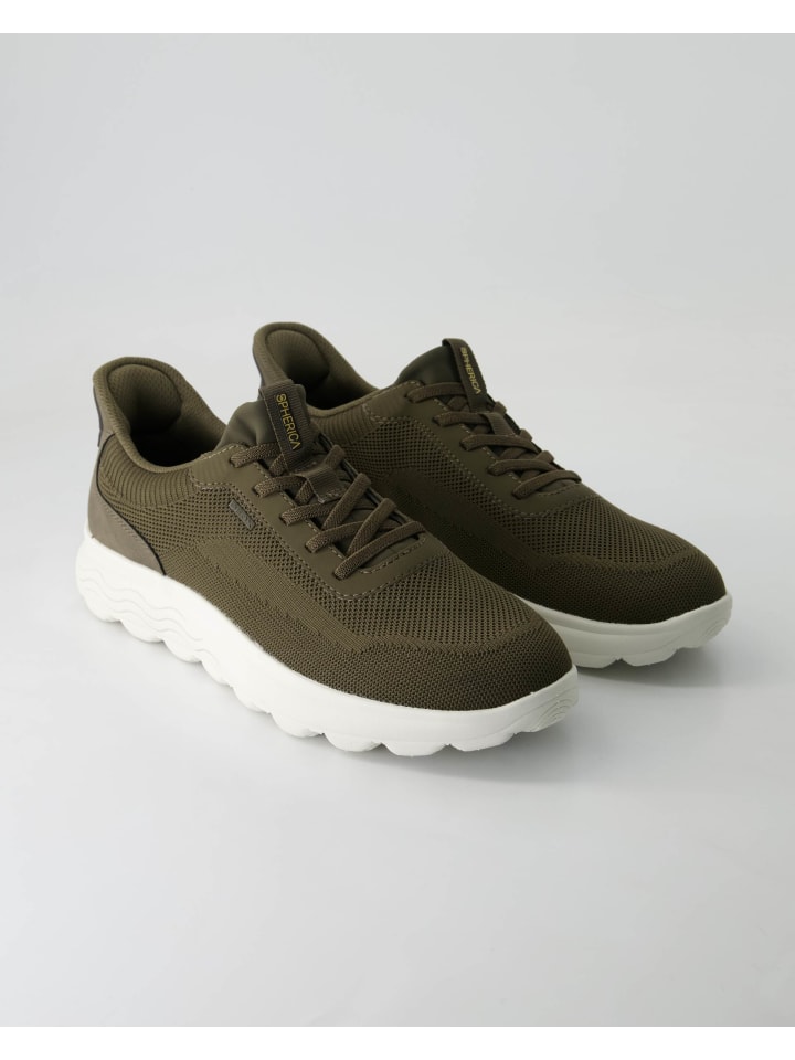 Кроссовки на шнуровке Geox, зеленый
Кроссовки на шнуровке Geox, зеленый