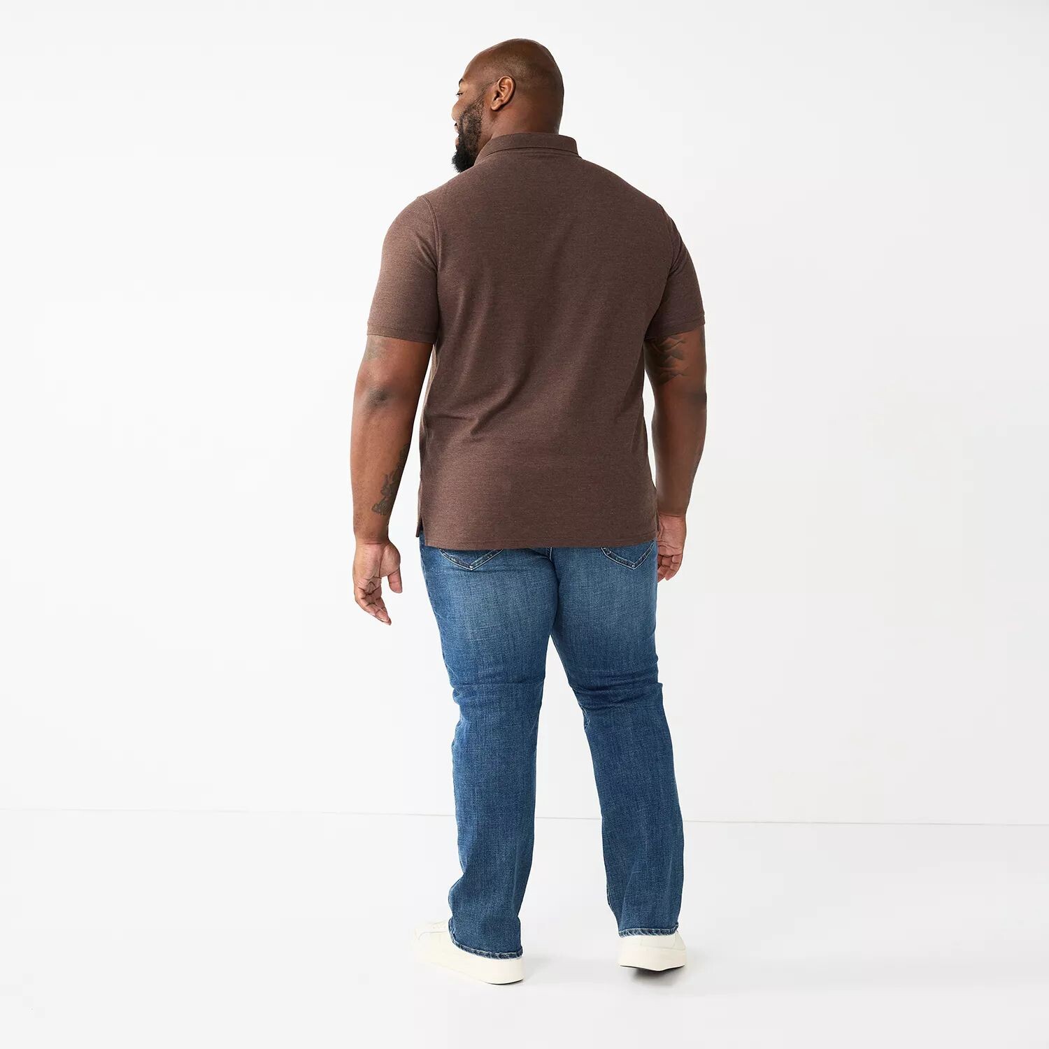 Поло из пике Big & Tall Sonoma Goods For Life, светло-синий 
Поло из пике Big & Tall Sonoma Goods For Life, светло-синий