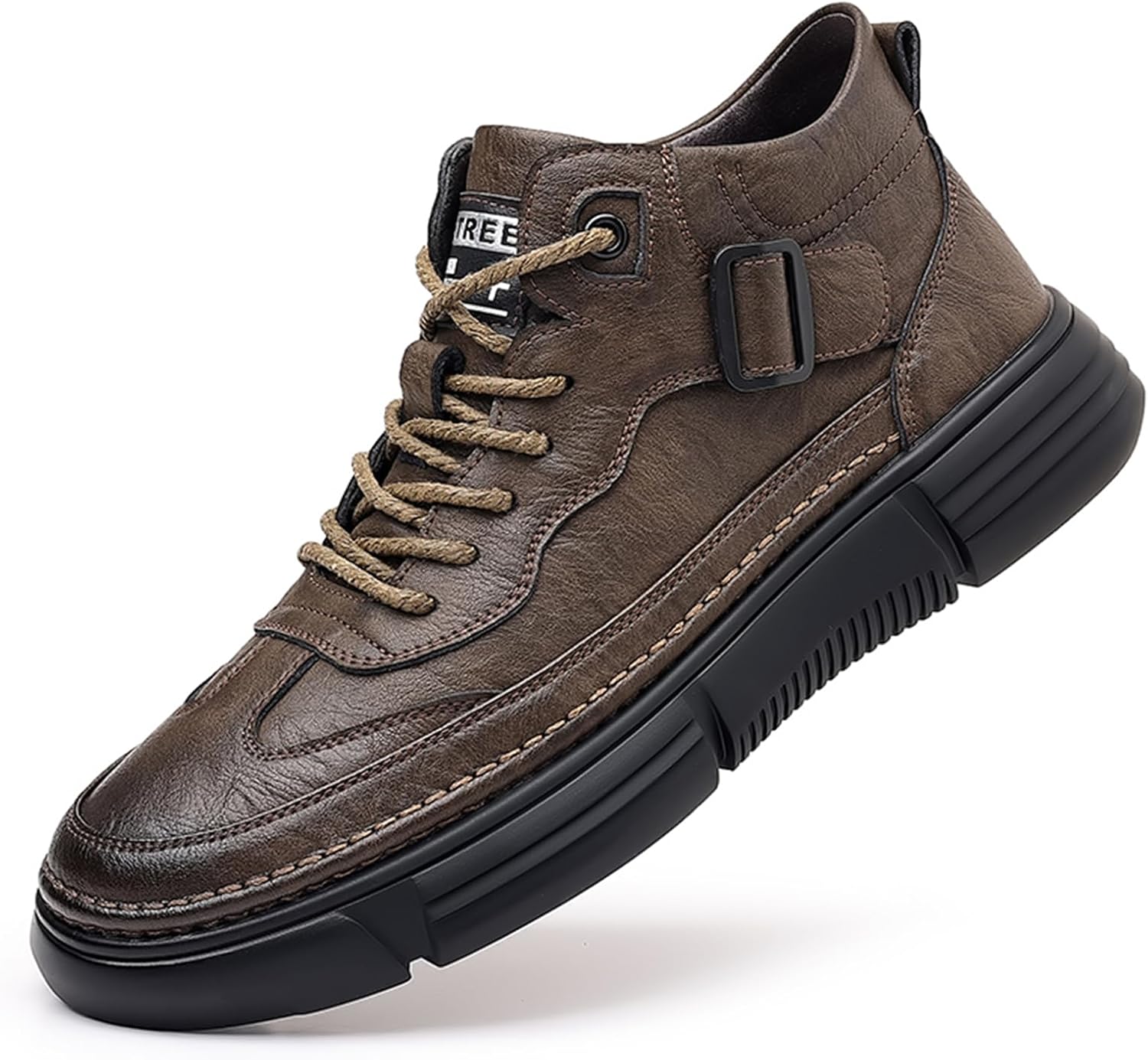 Мужские водонепроницаемые теплые походные ботинки, повседневные чукка для мужчин, ретро-мотоциклетные повседневные ботинки Abborora, коричневый
Мужские водонепроницаемые теплые походные ботинки, повседневные чукка для мужчин, ретро-мотоциклетные повседневные ботинки Abborora, коричневый