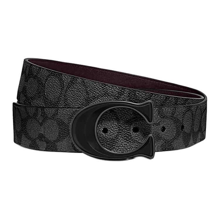 COACH Ремень мужской из лакированного полотна с кожаной телячьей кожей черный 3.8 см, Black
COACH Ремень мужской из лакированного полотна с кожаной телячьей кожей черный 3.8 см, Black