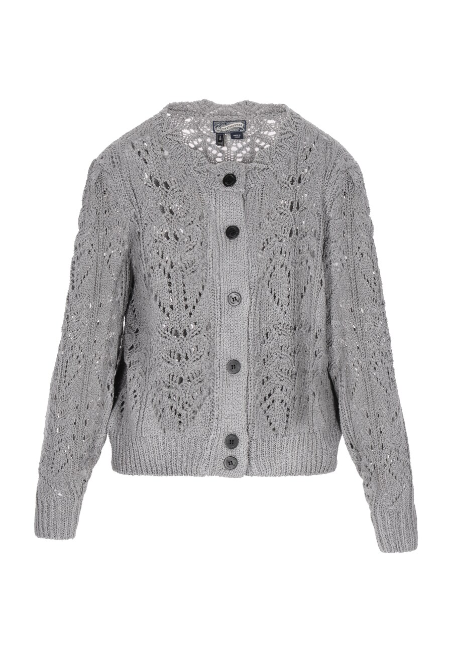 Вязаный кардиган DreiMaster Vintage, серый
Вязаный кардиган DreiMaster Vintage, серый