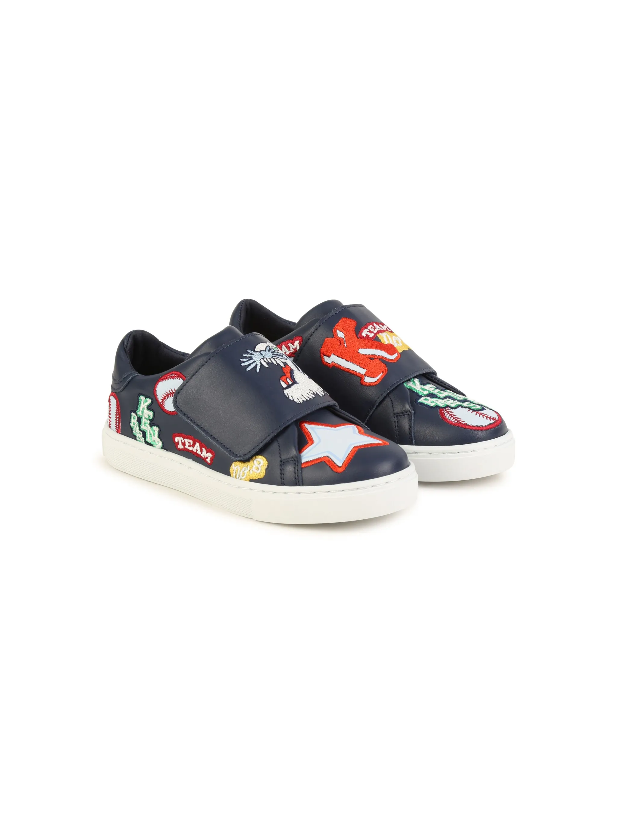 Кеды с вышивкой Kenzo Kids, синий
Кеды с вышивкой Kenzo Kids, синий
