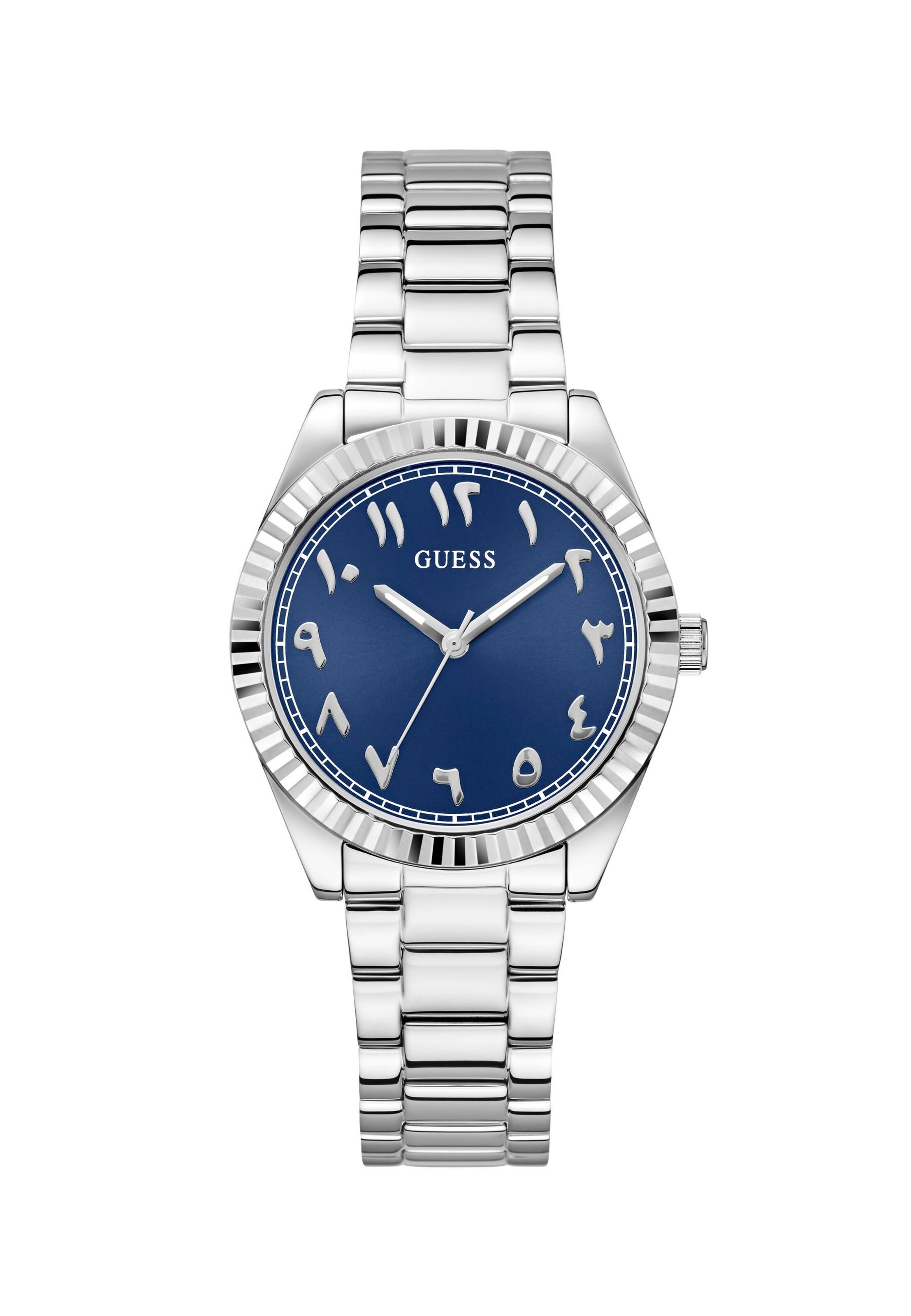 GUESS Часы Analog 'Luna' в серебристом цвете
GUESS Часы Analog 'Luna' в серебристом цвете