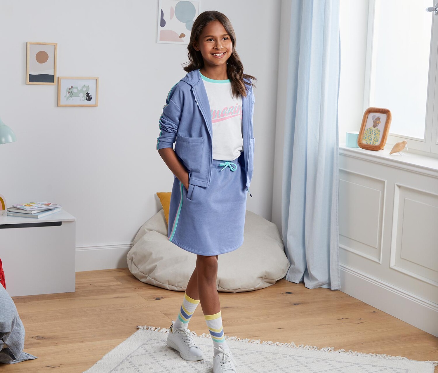 Юбка-толстовка из переработанного полиэстера Tchibo
Юбка-толстовка из переработанного полиэстера Tchibo