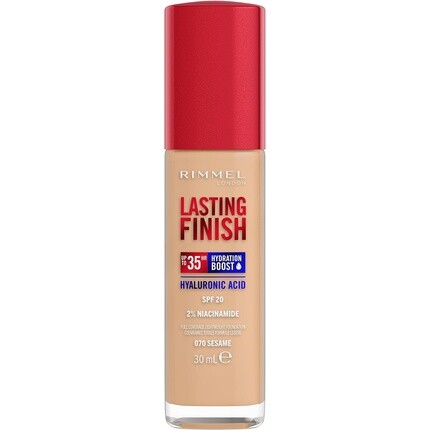 Rimmel Lasting Finish 35HR Тональный крем 070 Кунжут
Rimmel Lasting Finish 35HR Тональный крем 070 Кунжут
