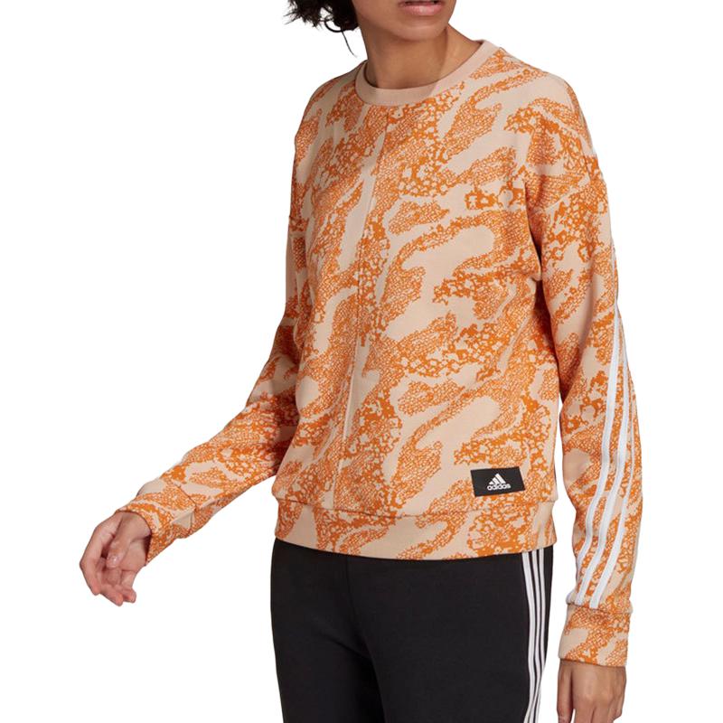 Женская оранжевая толстовка Adidas
Женская оранжевая толстовка Adidas