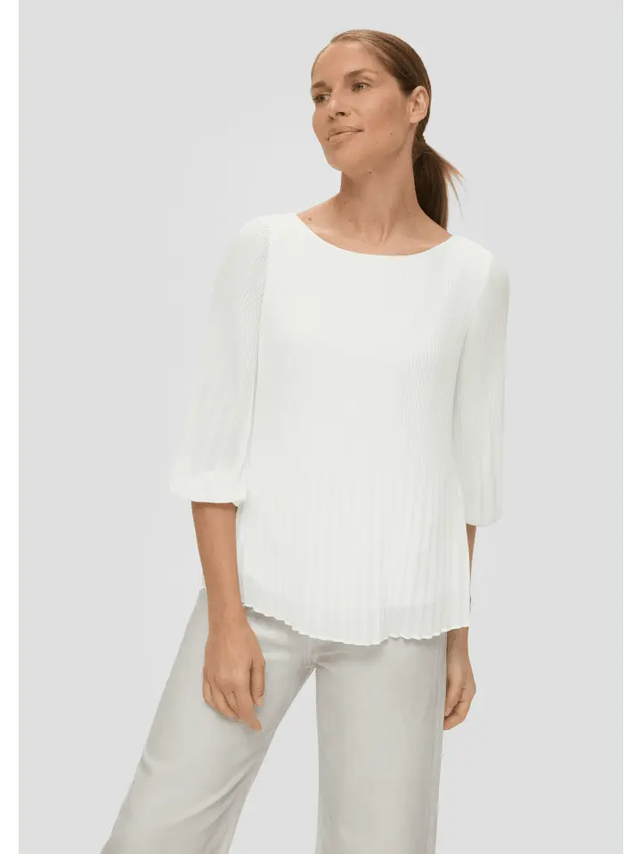 Блуза sOliver BLACK LABEL 3/4 Arm, кремовый
Блуза sOliver BLACK LABEL 3/4 Arm, кремовый