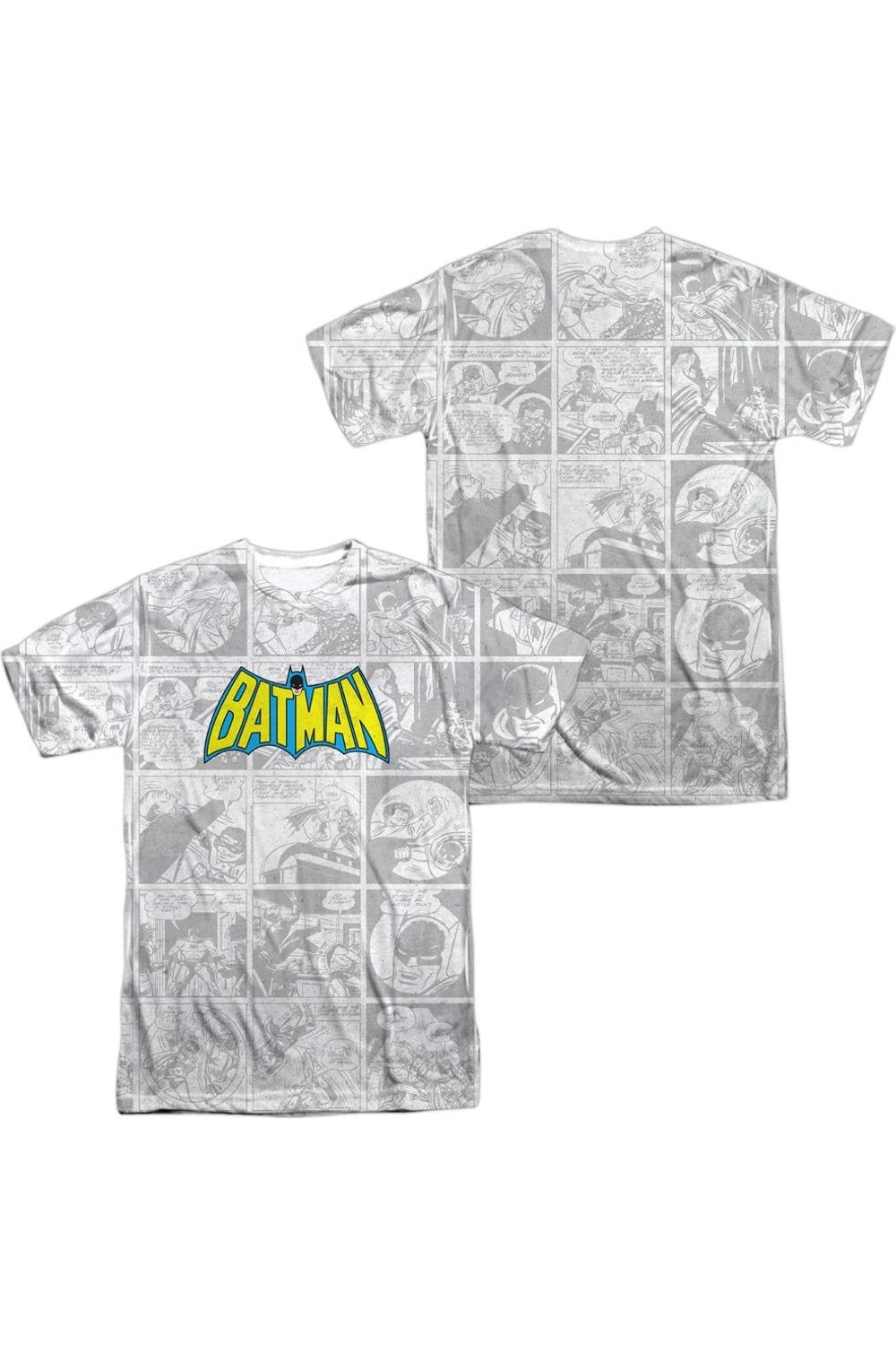 Футболка с коротким рукавом для взрослых из 100% полиэстера с принтом летучей мыши в стиле DC Comics Vintage (спереди/сзади) Gildan, белый
Футболка с коротким рукавом для взрослых из 100% полиэстера с принтом летучей мыши в стиле DC Comics Vintage (спереди/сзади) Gildan, белый