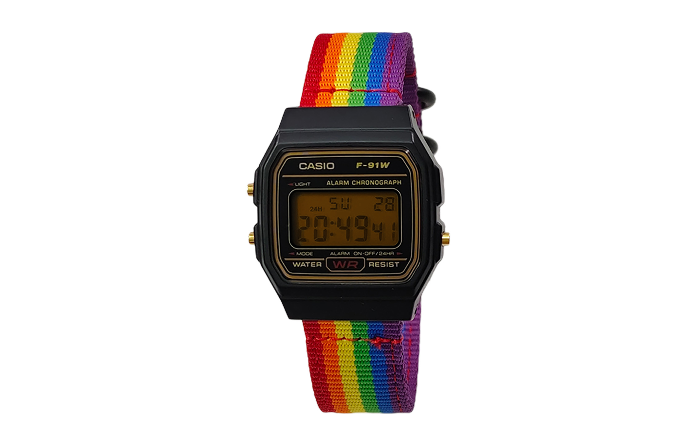 CASIO Мужские часы Retrofit Series с кварцевым механизмом и нейлоновым ремешком, черный циферблат
CASIO Мужские часы Retrofit Series с кварцевым механизмом и нейлоновым ремешком, черный циферблат