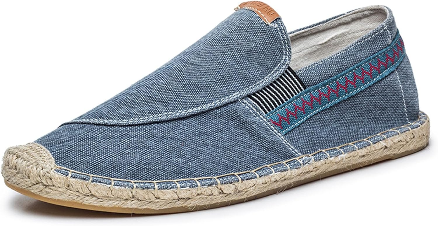Мужские дышащие повседневные туфли из льняного холста, слипоны, удобные эспадрильи для повседневной носки Generic, синий
Мужские дышащие повседневные туфли из льняного холста, слипоны, удобные эспадрильи для повседневной носки Generic, синий