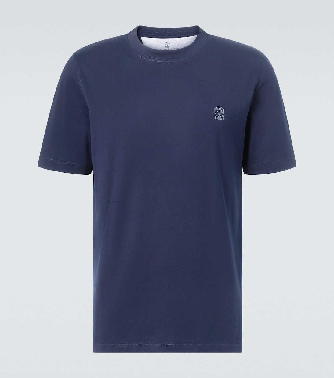 Футболка из хлопкового джерси с логотипом Brunello Cucinelli, CD325
Футболка из хлопкового джерси с логотипом Brunello Cucinelli, CD325